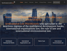 Tablet Screenshot of brettonwoodslaw.com